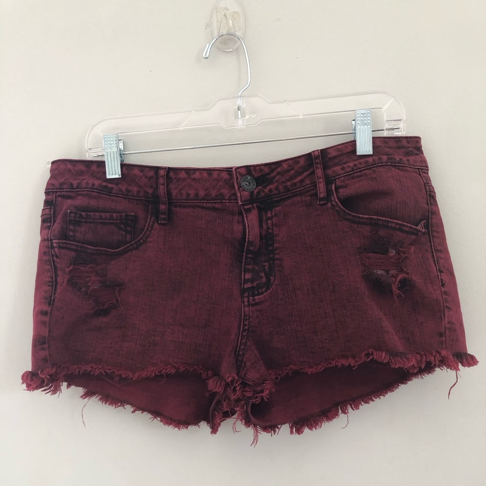 ❤️BULLHEAD BLACK Distressed Denim Shorts